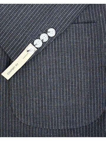SUIT SARTORIA STRIPED BLACK SPORTS SUIT 2001/30