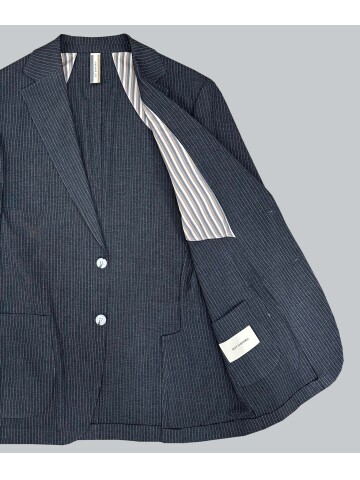 SUIT SARTORIA STRIPED BLACK SPORTS SUIT 2001/30