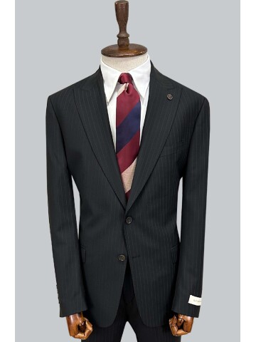 SUIT SARTORIA BLACK WOOL SUIT 2000/37