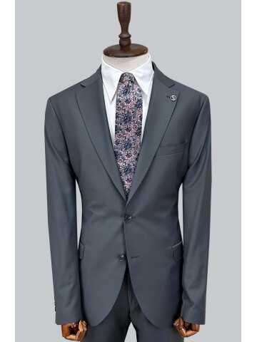 SUIT SARTORIA DARK GREY WOOL SUIT 2001/01