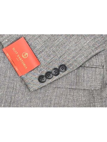 SUIT SARTORIA LINEN GREY JACKET 4372