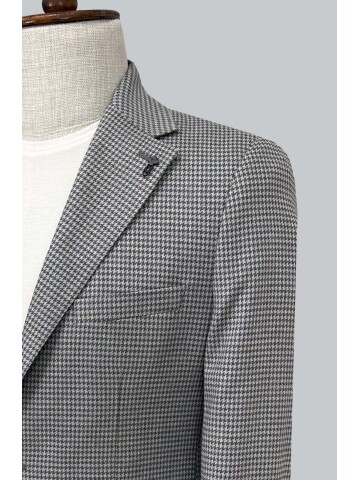 SUIT SARTORIA LINEN GREY JACKET 4621