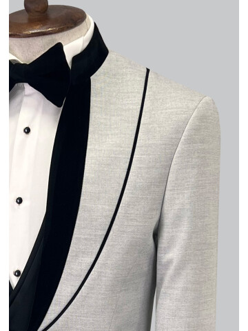 SUIT SARTORIA GREY TUXEDO 5458