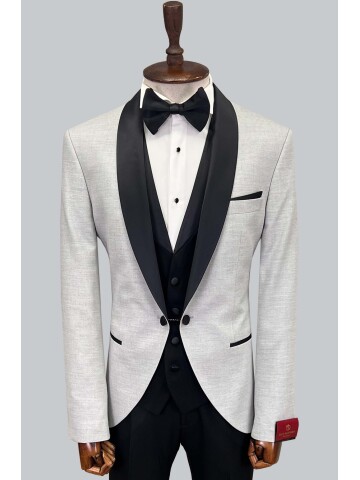 SUIT SARTORIA GREY TUXEDO 5623