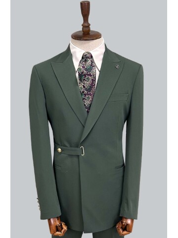 SUIT SARTORIA KHAKI DOUBLE BREASTED SUIT 2774