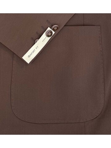 SUIT SARTORIA BROWN COMBINED DOUBLE BREASTED SUIT 2001/22