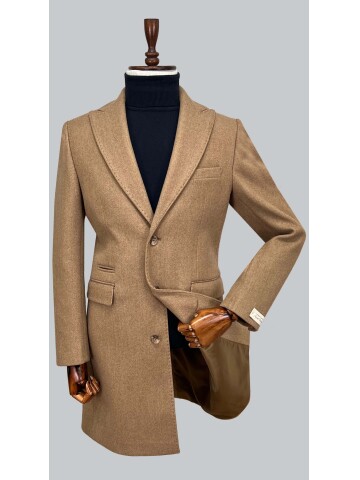 SUIT SARTORIA KAHVERENGİ YÜNLÜ KABAN 8147