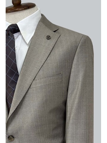 SUIT SARTORIA BROWN WOOL SUIT 2001/82