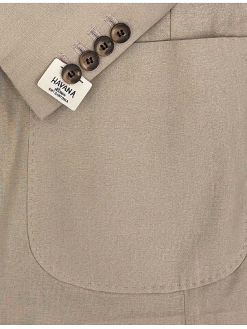 SUIT SARTORIA LINEN BEIGE SHORTS SUIT 2001/76