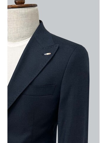 SUIT SARTORIA LINEN NAVY BLUE SHORTS SET 2001/76