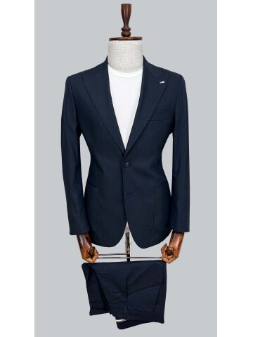 SUIT SARTORIA KETEN LACİVERT ŞORTLU TAKIM 2001/76