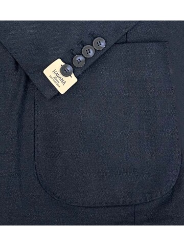 SUIT SARTORIA LINEN NAVY BLUE SHORTS SET 2001/76