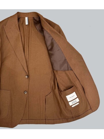 SUIT SARTORIA LINEN TABA SHORTS SET 2001/76