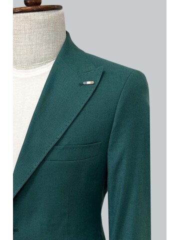 SUIT SARTORIA LINEN GREEN SHORTS SUIT 2001/76