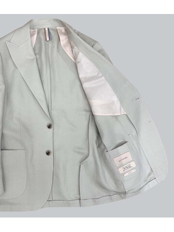 SUIT SARTORIA LINEN GREEN SHORTS SUIT 2001/76