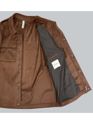 SUIT SARTORIA CAMEL SUEDE JACKET 8505