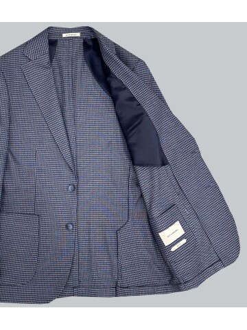 SUIT SARTORIA LINEN NAVY BLUE JACKET 4621