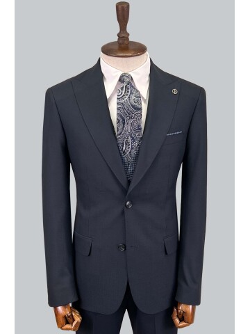 SUIT SARTORIA NAVY BLUE SUIT WITH REVERSIBLE VEST 2810