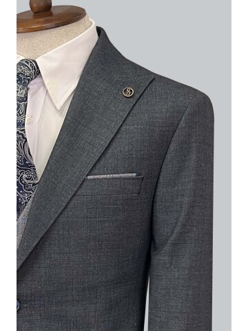 SUIT SARTORIA NAVY BLUE SUIT WITH DOUBLE FACED VEST 2917