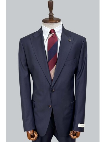 SUIT SARTORIA NAVY BLUE WOOL SUIT 2000/37
