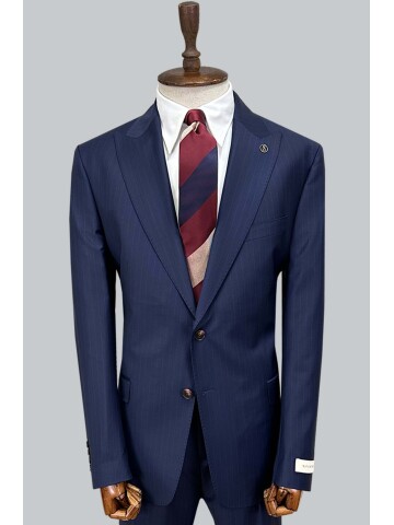 SUIT SARTORIA NVY BLUE WOOL SUIT 2000/37