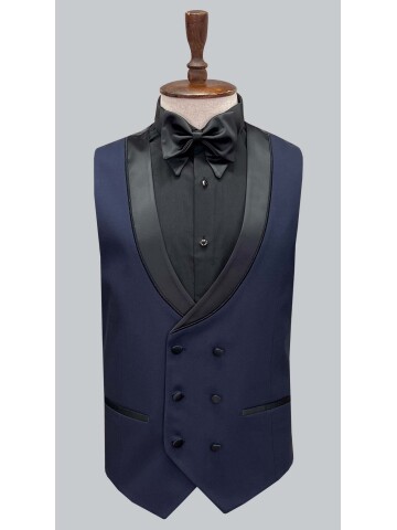 SUIT SARTORIA NAVY BLUE TUXEDO 5616