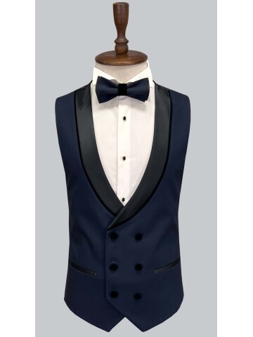SUIT SARTORIA NAVY BLUE TUXEDO 5618