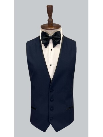 SUIT SARTORIA NAVY BLUE TUXEDO 5619