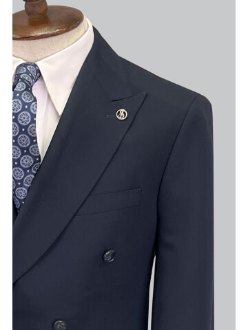 SUIT SARTORIA NAVY BLUE SUIT 2821