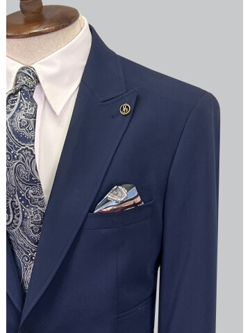 SUIT SARTORIA NAVY BLUE SUIT 2801