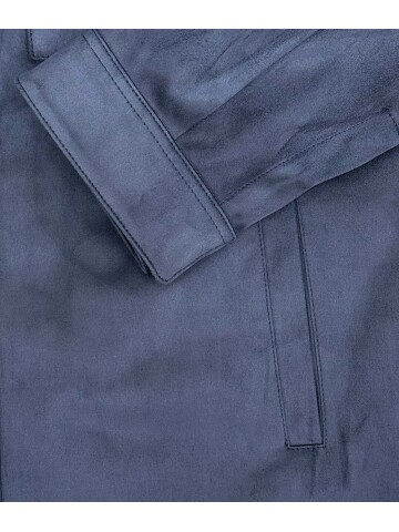 SUIT SARTORIA NAVY BLUE SUEDE JACKET 8505