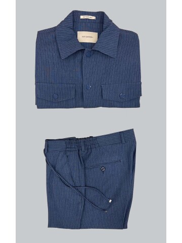 SUIT SARTORIA BLUE SPORT SUIT 2787