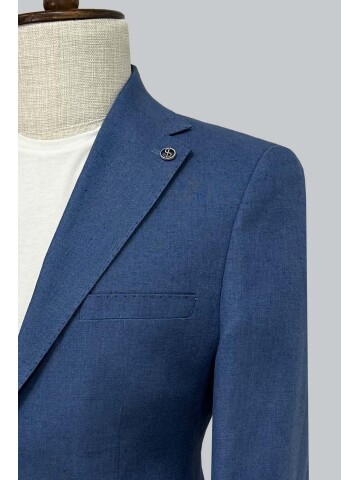 SUIT SARTORIA BLUE LINEN SUIT 2000/73