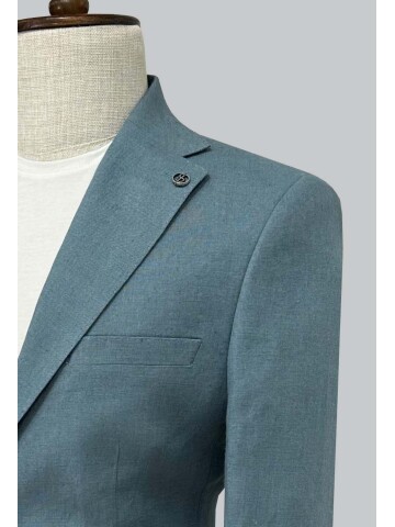 SUIT SARTORIA BLUE LINEN SUIT 2000/73