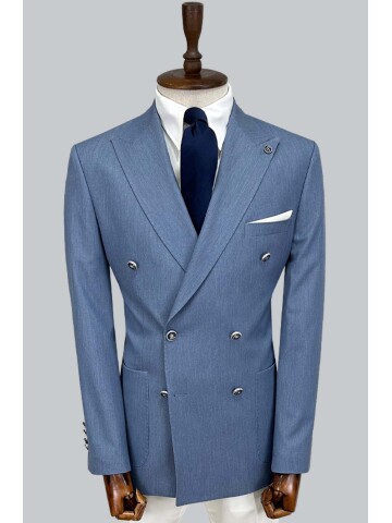 SUIT SARTORIA BLUE COMBINED DOUBLE BREASTED SUIT 2001/22