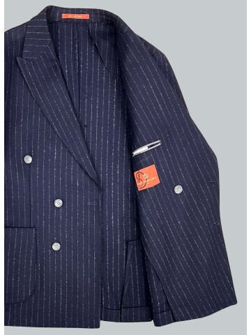 SUIT SARTORIA BLUE DOUBLE BREASTED JACKET 4321