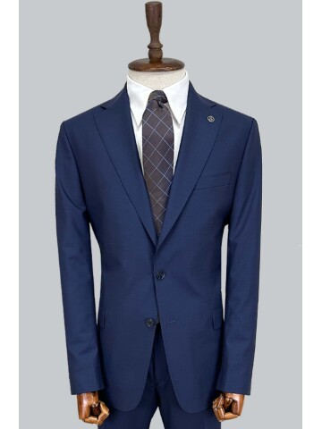 SUIT SARTORIA NAVY BLUE WOOL SUIT 2001/82