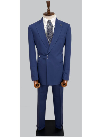 SUIT SARTORIA BLUE DOUBLE BREASTED SUIT 2774