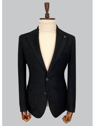 SUIT SARTORIA BLACK JACKET 4566