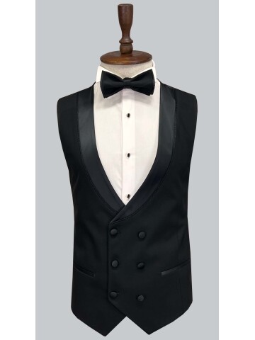 SUIT SARTORIA BLACK TUXEDO 5071