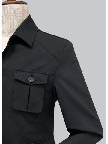 SUIT SARTORIA SİYAH SPOR 4 CEPLİ CEKET 4513