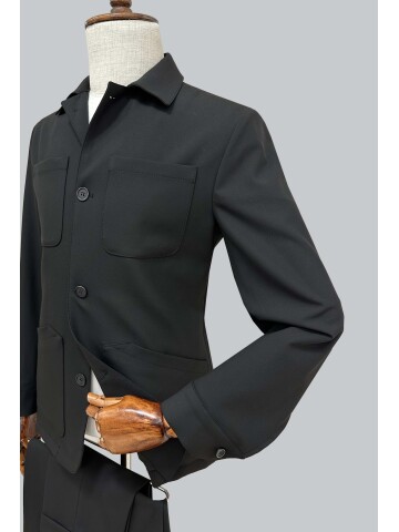 SUIT SARTORIA BLACK SPORTS SUIT 2001/70