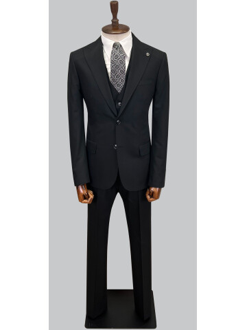 SUIT SARTORIA BLACK SUIT 2056