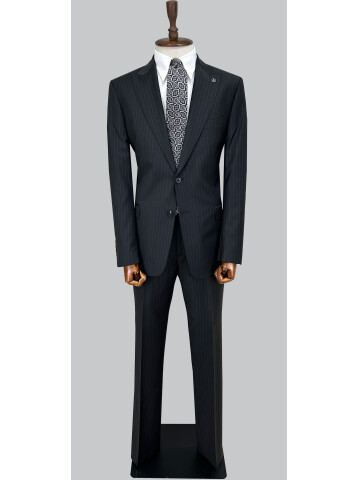 SUIT SARTORIA BLACK WOOL SUIT 2001/87