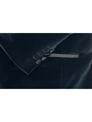 SUIT SARTORIA GREEN VELVET TUXEDO 5661