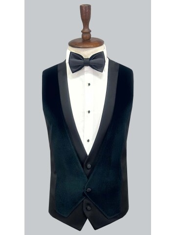 SUIT SARTORIA GREEN VELVET TUXEDO 5663