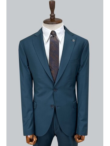 SUIT SARTORIA GREEN WOOL SUIT 2001/01