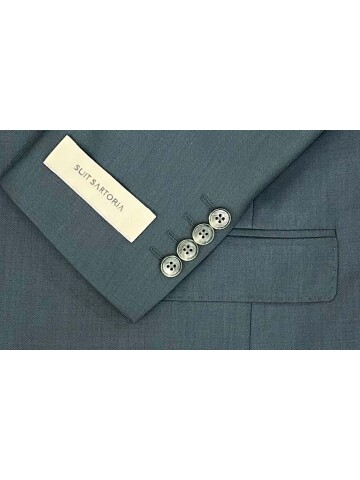 SUIT SARTORIA GREEN WOOL SUIT 2000/37