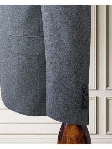 Grey 4 Drop Mens Suit