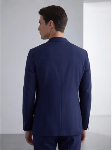 Açık Lacivert Mono Yaka Performans Takım Elbise